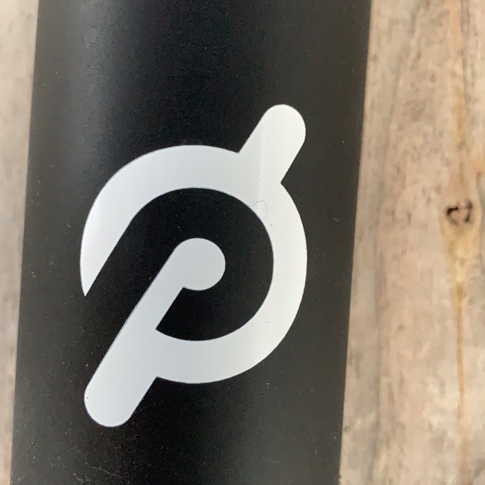 Peloton Glass Water Bottle Black Silicon Cover - Picture 3 of 8